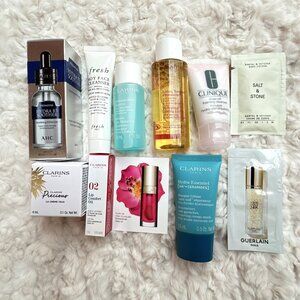 Brand New Set of 10 Beauty Products Samples/Travel Size Beauty Products